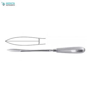 Segond-cuchillo Myoma de 28 cm, filo de corte de 13mm, instrumentos ginecológicos de alta calidad - Product Image 4