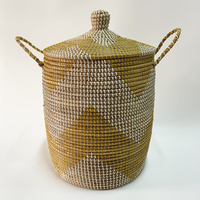 Panier à linge en jonc de mer Galaximex GS 1010 couleur personnalisée, le plus vendu en 2021, écologique, pour la décoration intérieure, paniers de rangement populaires