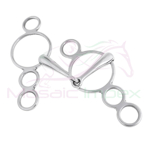 Mosaic Impex MI-107 2024 Bridon d'équitation en acier inoxydable à joues pleines, poids moyen, personnalisé, vente en gros, promotion - Product Image 2