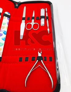 Kit de manicura y pedicura, kit de cutículas personalizado, herramientas de uñas de acero inoxidable, logo personalizado, oferta - Product Image 5