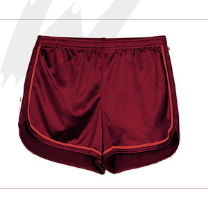 <b>Red</b> Satin Blushing Women's <b>Booty</b> <b>Shorts</b> - Product Image 2