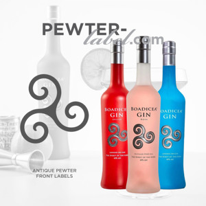 Etiqueta Adhesiva Metálica Adhesiva para Bebida, Etiqueta Metálica para Botella de Licor en Forma y Tamaño Personalizados desde 100 Unidades - Product Image 6