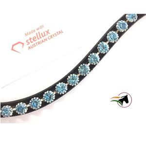 แถบคิ้วนักขี่ม้าคริสตัลทะเลขนาด8มม. เปิดหลังด้วยเทปเหนียวมีห่วงเป็นผลิตภัณฑ์ม้าที่ยอดเยี่ยม - Product Image 2