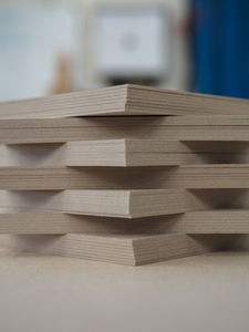 Thailand Factory Product Chip Board <b>Cardboard</b> Sheet Laminated <b>Paper</b> Form Raw Material for Arch File Ring File - Product Image 3
