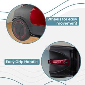 REVE QuickVac Cyclone Aspiradora en seco y húmedo Reutilizable eléctrica sin bolsa Recogida de polvo UK AU Plug Hogar Hoteles Garajes - Product Image 5