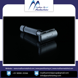 Rasoir de sécurité à Double tranchant en acier inoxydable pour hommes, qualité supérieure - Product Image 3