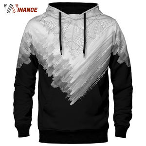 2019 nouveauté personnalisé pleine Sublimation pull à capuche de haute qualité français éponge tissu 3D imprimé Logo brodé - Product Image 5