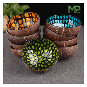 ชามกะลามะพร้าวขัดเงาเทียนจากเวียดนามเป็นมิตรกับสิ่งแวดล้อม - Product Image 2