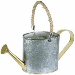 Arrosoir de jardinage durable et écologique en acier galvanisé naturel de 1,5 L – Solution de rangement - Product Image 2