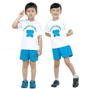 T-shirt pour enfant 100% coton, en soie, vêtements pour enfants, vente en gros - Product Image 6