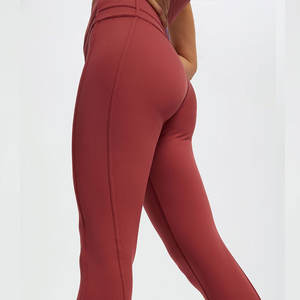Custom 2022 <b>Seamless</b> <b>Leggings</b> Women Yoga Sport Women <b>Leggings</b> Fitness Yoga Pants Solid High Waist Elastic Gym <b>Leggings</b> for women - Product Image 4