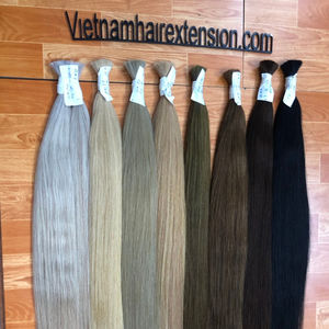 Extensiones de Cabello Virgen Remy Vietnamita de la Mejor Calidad, Ondulado Natural, 100g - Product Image 1