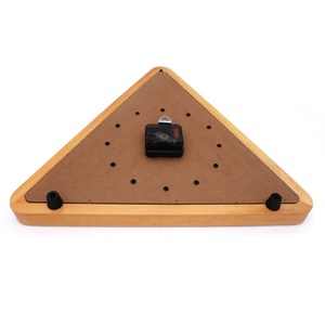 <span class=keywords><strong>Horloge</strong></span> murale en forme de triangle pour billard, snooker, pour le bureau, le salon - Product Image 2