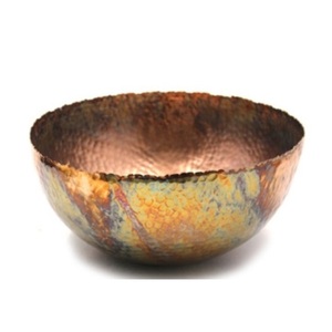 Bol rond en Aluminium moderne, petit bol décoratif rond en métal rouge nouveau Design en gros pour la maison hôtel - Product Image 4