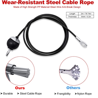 Système de levage de triceps HRM réglable et durable avec poulie en fer, capacité de charge de 5 lb, équipement universel pour les bras