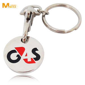 Porte-clés de pièces de monnaie en émail souple, porte-clés en fer poli, usine - Product Image 3