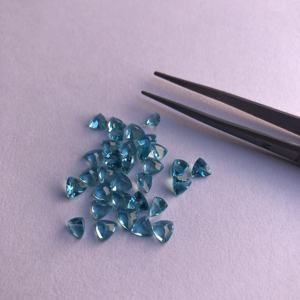 Apatita Azul Natural de 6 mm, Corte Trillón, Piedras Preciosas Sueltas Calibradas, Compre en Línea al Fabricante a Precio de Mayorista, el Mejor Distribuidor - Product Image 2