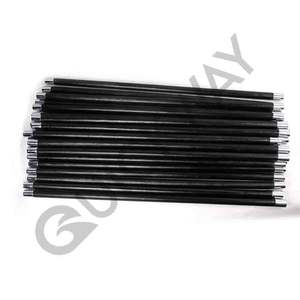 ไม้สำหรับขบวนพาเหรดสำหรับพิธีการแท่งสแทกเกอร์สีดำแบบสั่งทำ - Product Image 1