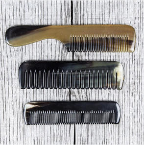 Peine de Cuerno de Vaca de Alta Calidad para Salón de Belleza y Masaje Capilar - Product Image 1