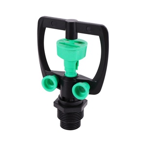 Boquilla de Aspersión Giratoria de 360 Grados con Rosca Macho de 1/2 y 3/4 Pulgadas para Riego de Jardines y Céspedes - Product Image 1