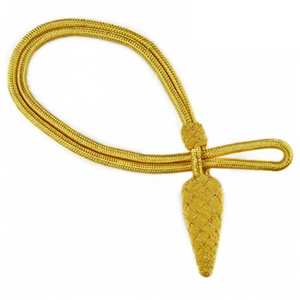 High Quality Uniform Sword Knot Civil <b>Gold</b> Wire Wholesale Officers Sword Knots Decorative Ceremonial Sword Knots - Product Image 2