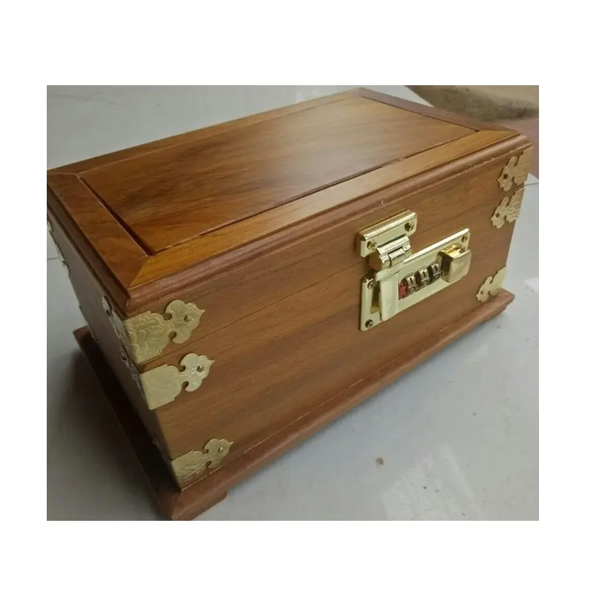 Wooden clothes trunk with lock for souvenir (Ms.Sandy 84587176063 WS)