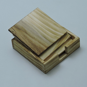 Sous-verre de thé en bois personnalisé nouvellement arrivé Star Crafts New Design Vaisselle en bois Tapis et tampons en bois Fabricant et exportateur de l'Inde - Product Image 6