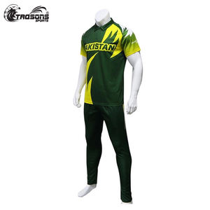 รูปแบบคริกเก็ตรูปแบบใหม่การออกแบบที่กำหนดเองเครื่องแบบชุดคริกเก็ตระเหิด2021 - Product Image 3