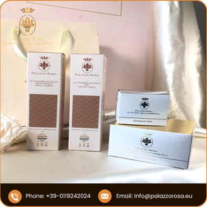 Crème nettoyante naturelle instantanée, produit et emballage qui est fabriqué en italie, boisson de luxe pour adultes, eau à Rose, Damask - Product Image 4