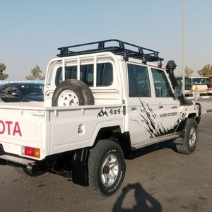 Pour Toyota pour Land Cruiser camionnette utilisée boîte de vitesses manuelle FWD entraînement sièges en cuir intérieur foncé direction gauche - Product Image 2