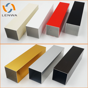 LENWA Fabricante <span class=keywords><strong>de</strong></span> Extrusiones, <span class=keywords><strong>Tubo</strong></span> Cuadrado <span class=keywords><strong>de</strong></span> <span class=keywords><strong>Aluminio</strong></span> <span class=keywords><strong>para</strong></span> Muebles - Product Image 3