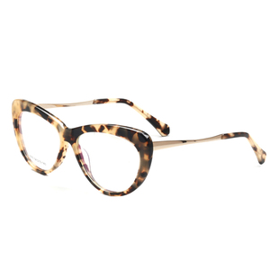 Bán buôn phụ nữ Acetate kính quang học khung cho phụ nữ Cat Eye kính khung Trọng lượng nhẹ rùa <span class=keywords><strong>RX</strong></span> kính khung - Product Image 6
