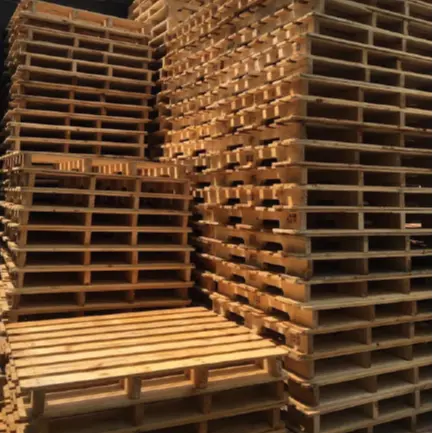 Holz palette direkt ab Werk Niedriger Preis auf Lager Export