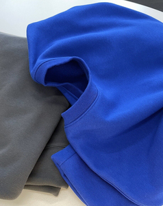 Sudadera Holgada de Alta Calidad 100% Algodón para Hombre, Informal, de Invierno, con Capucha, de Tela de Felpa, Estampado Personalizado, Liso Teñido - Product Image 6