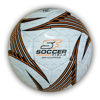 Ballon de football en cuir PU imprimé sur mesure, ballon de football de qualité supérieure pour les passionnés de sport