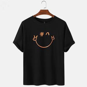 เสื้อยืดออกกำลังกายผู้ชายแบบกำหนดเอง ผ้าฝ้าย 100% เป็นมิตรกับสิ่งแวดล้อม ไซส์พลัส ไม่มีลาย สำหรับการฝึกกล้ามเนื้อ ออกกำลังกาย ฟิตเนส ไซส์ XS-6XL - Product Image 3