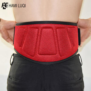 Nouvelle Arrivée Ceinture de Musculation Personnalisable avec Logo, Respirante et Durable, en Cuir de Vachette et Néoprène, Fermeture à Crochets et Boucles, pour Fitness - Product Image 2