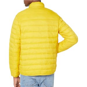 Chaqueta acolchada de invierno informal de calidad superior a prueba de viento con burbujas con impresión personalizada Ajuste perfecto Tallas grandes Tela OEM - Product Image 2