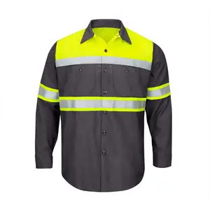 新款最新设计廉价优质男士安全反光polo衫出售