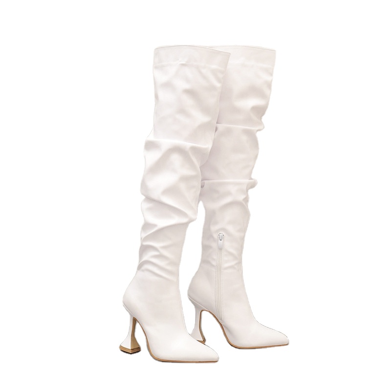 Venta al por mayor botas largas blancas-Compre online los mejores botas  largas blancas lotes de China botas largas blancas a mayoristas |  Alibaba.com