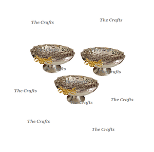 Cuenco de frutas de aluminio con tamaño y forma personalizados de calidad exclusiva, cuenco de frutas para servir a granel - Product Image 3