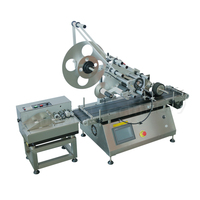 Machine d'étiquetage de surface plane de bureau YL-DL, applicateur mains libres avec système de pagination pour bouteilles et sachets