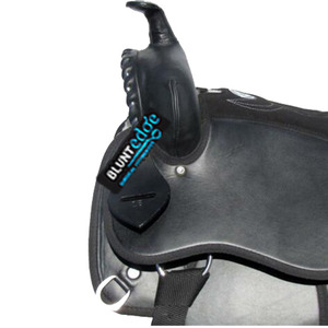 Sillín de cuero negro para dama, sillín de mano de cuero negro, disponible en todas las tallas - Product Image 3