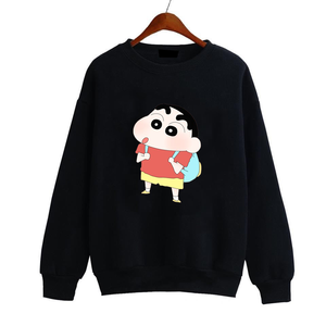 Venta al por mayor de los hombres O-cuello de punto Sudaderas de manga larga Streetwear con forro de algodón para el invierno - Product Image 3