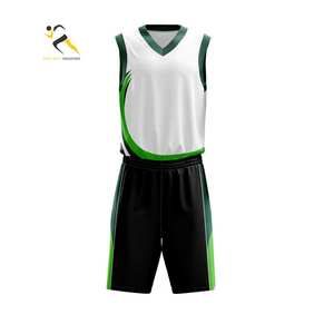 Alta calidad 100% poliéster niños baloncesto Jersey nuevo diseño uniformes conjuntos Rafel Mart Industrie barato - Product Image 1