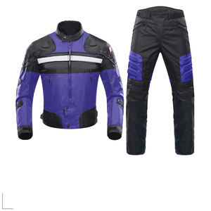Motorcycle Motorbike Racing Suit Cordura Textile Jacket <b>Trouser</b> & Leather - Product Image 1