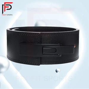 Ceinture à levier en cuir réglable de 4 pouces pour adultes Sûr et efficace Powerlifting Training Waist Support Sports Protective Features - Product Image 3