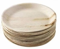 Offre Spéciale – Assiettes jetables de haute qualité en feuilles de palmier Areca bio, design classique, marque I&JLLC – Idéales pour mariages, fêtes et camping toute l'année