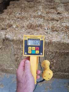 Premium Chopped Wheat <b>Straw</b> for Animal Feed 1-7cm Size 600kg Big <b>Bales</b> - Product Image 4