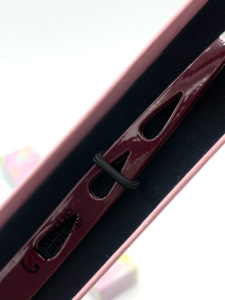 Vente en gros de pinces d'extension de sourcil en acier inoxydable avec revêtement en poudre de vin à pointe argentée avec votre propre logo personnalisé Instruments de beauté - Product Image 6